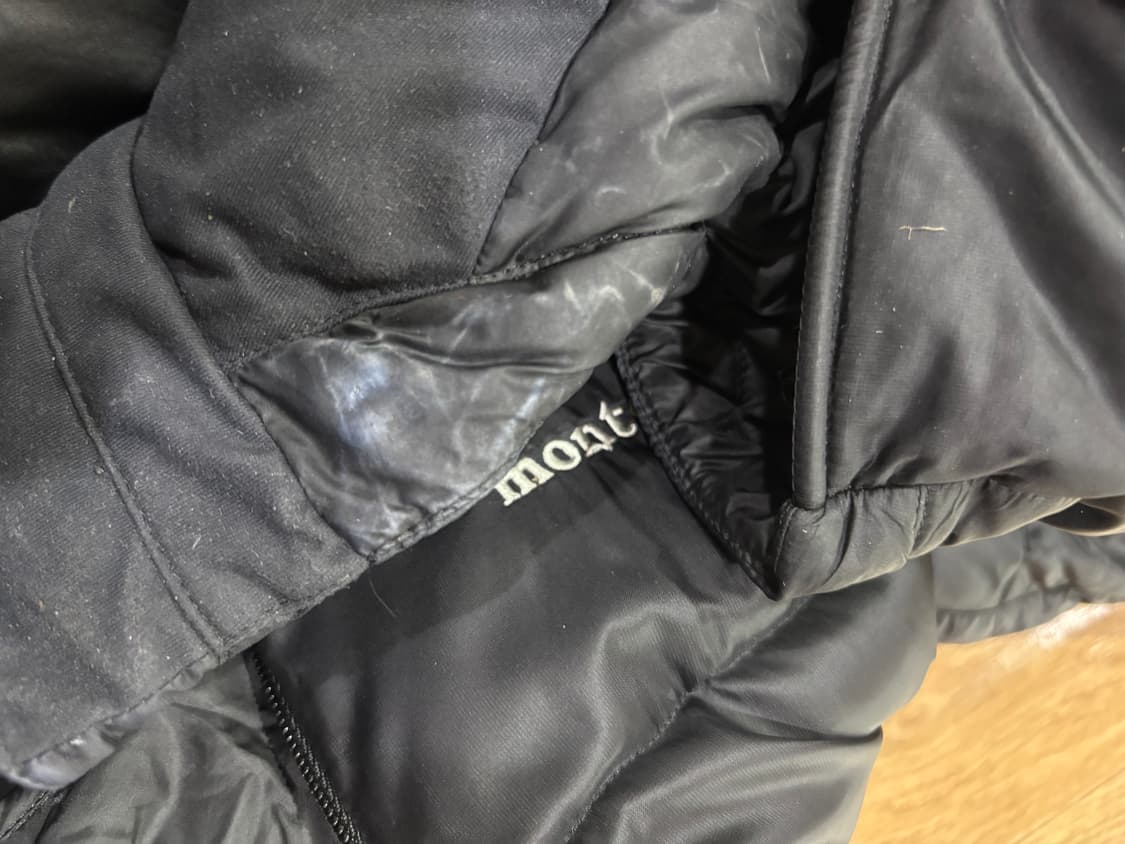 몽벨 라이트 알파인 디운 파카 블랙 상품이미지5