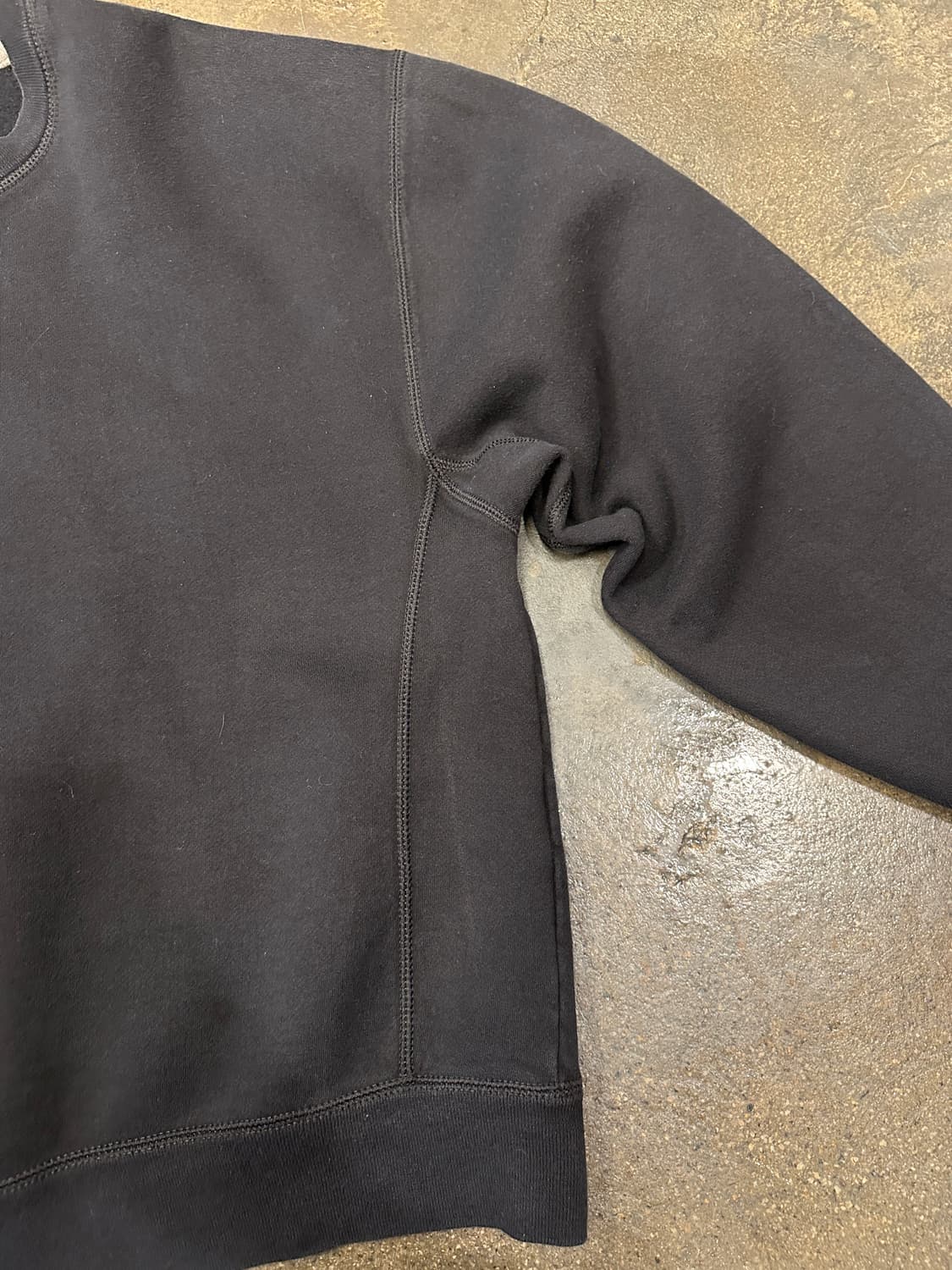 Russell 러셀 무지 스웻셔츠 블랙 L 상품이미지5