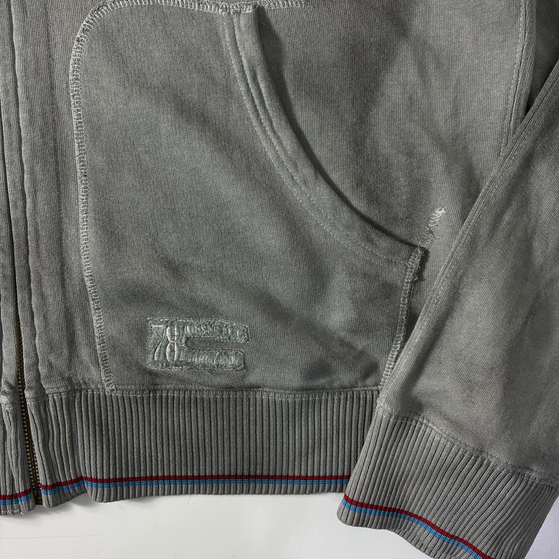 Diesel  디젤 페이딩 그런지 후드집업   상품이미지5