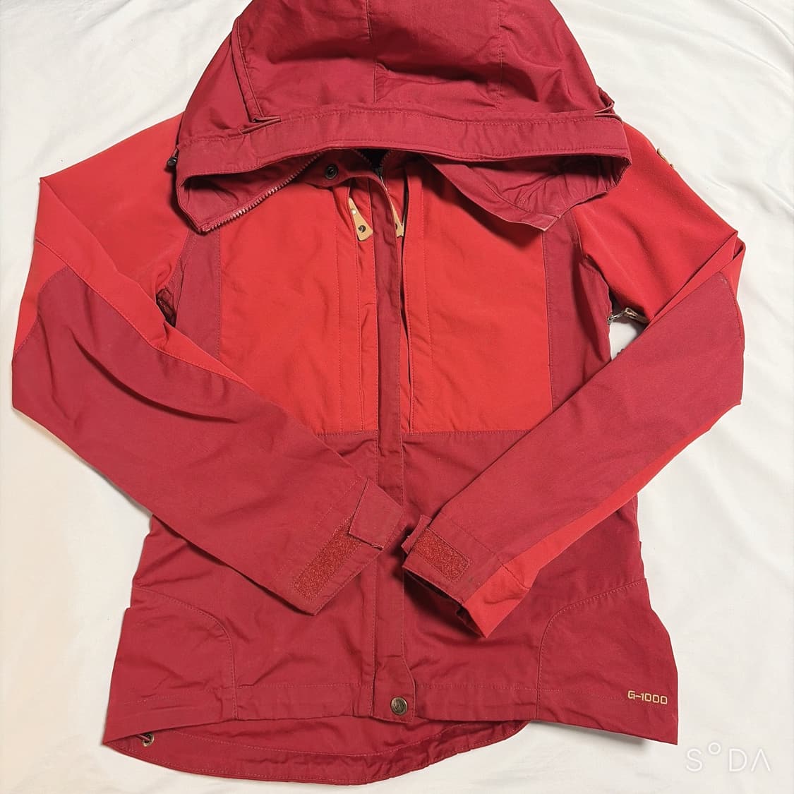 피엘라벤 G-1000 레드 바람막이 자켓 상품이미지1