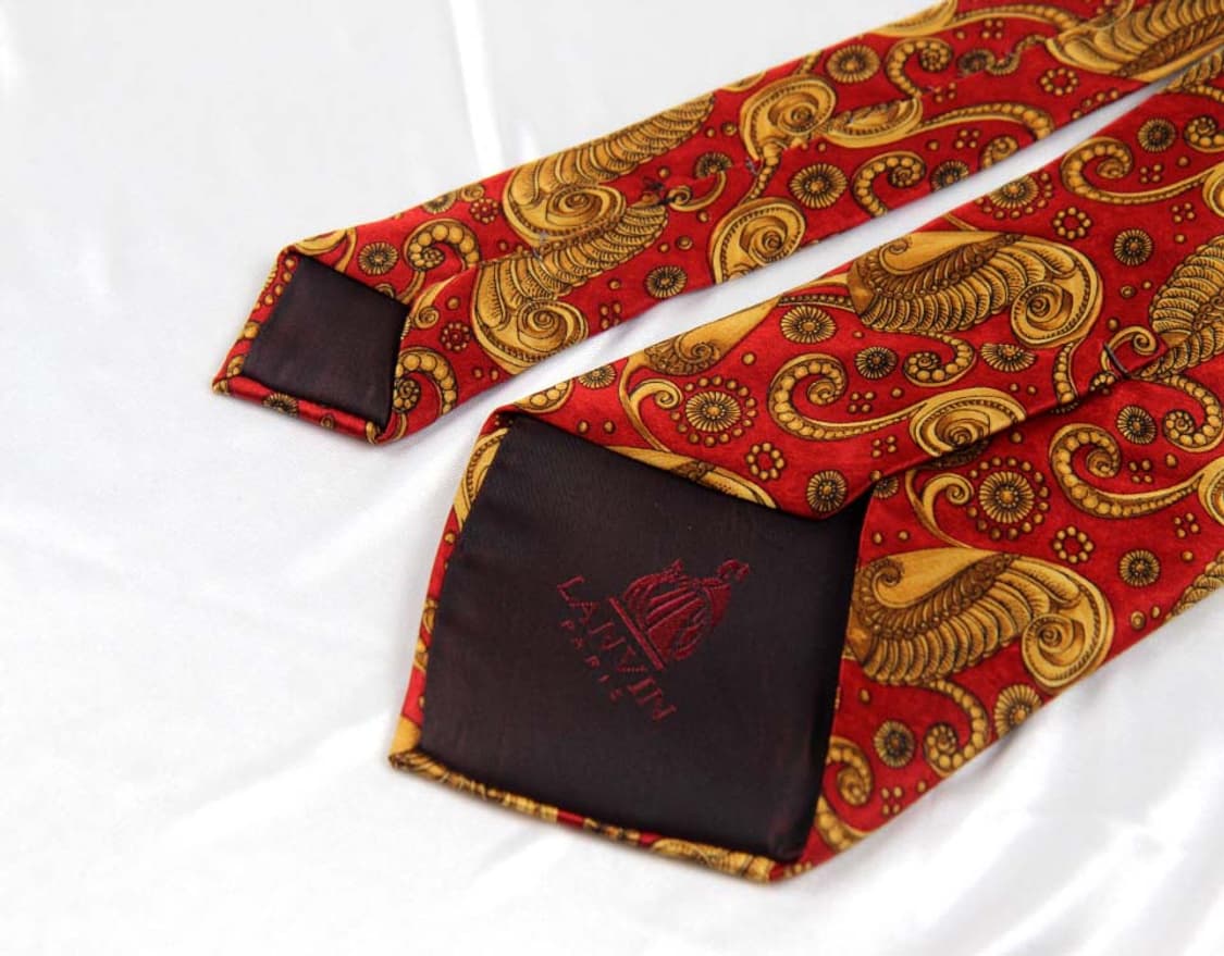 랑방 9.2cm A등급 프랑스 남자 명품 넥타이 상품이미지4