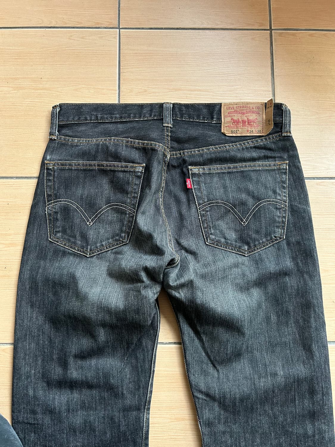 00’s Levi’s 501 Black jean 34in 상품이미지5