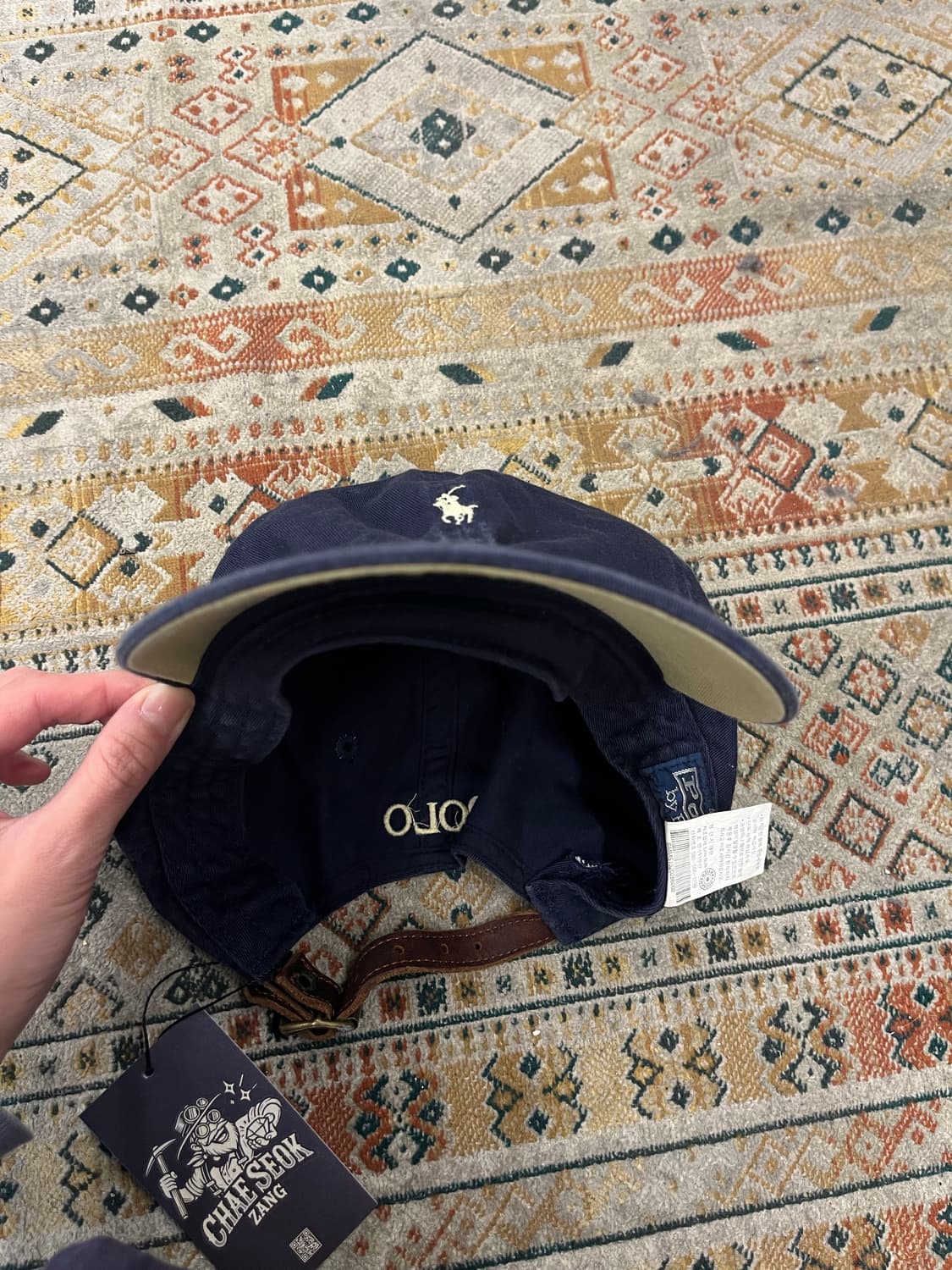 폴로 랄프로렌 볼캡 모자 네이비 #csz2868 상품이미지8