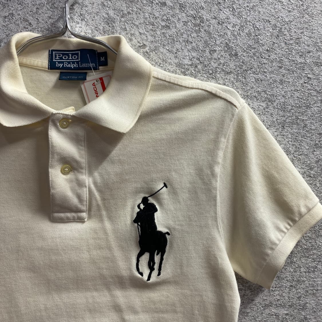 폴로랄프로렌 빅포니 넘버 3 패치 커스텀핏 카라넥티 B4531 상품이미지3