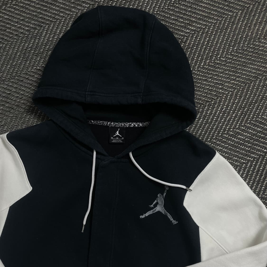 나이키 에어조던 자수로고 스웻 바시티 후드 자켓o 4690 상품이미지6