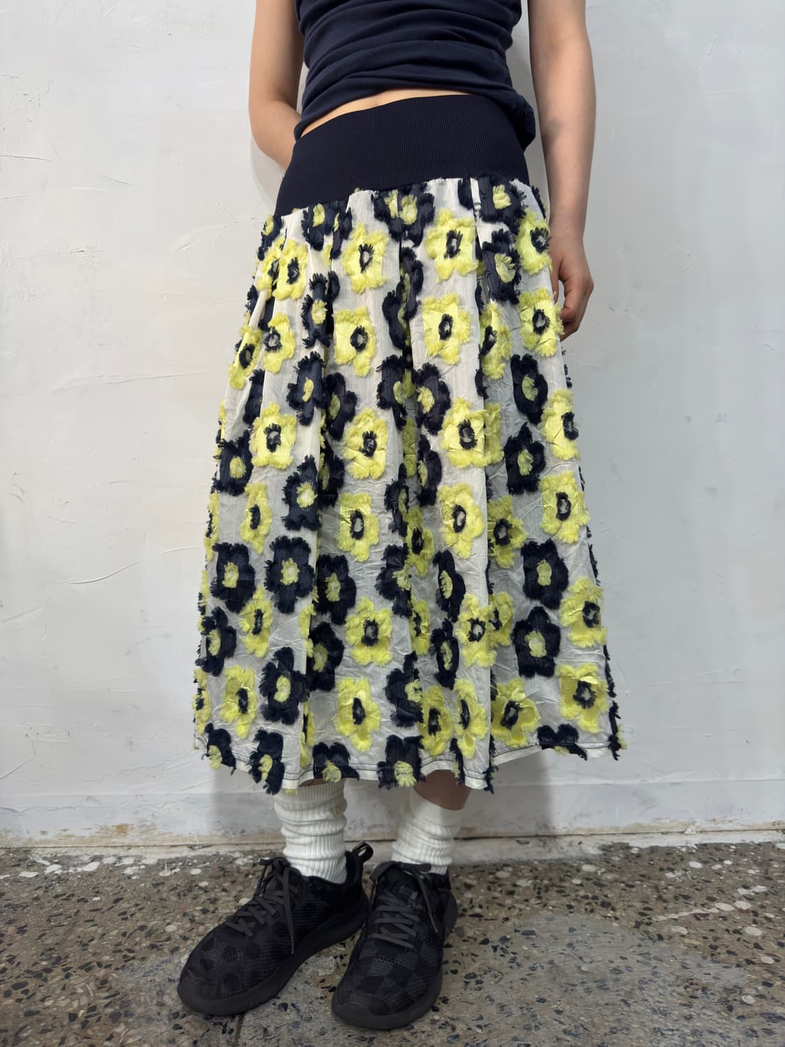 flower banding skirt 상품이미지3