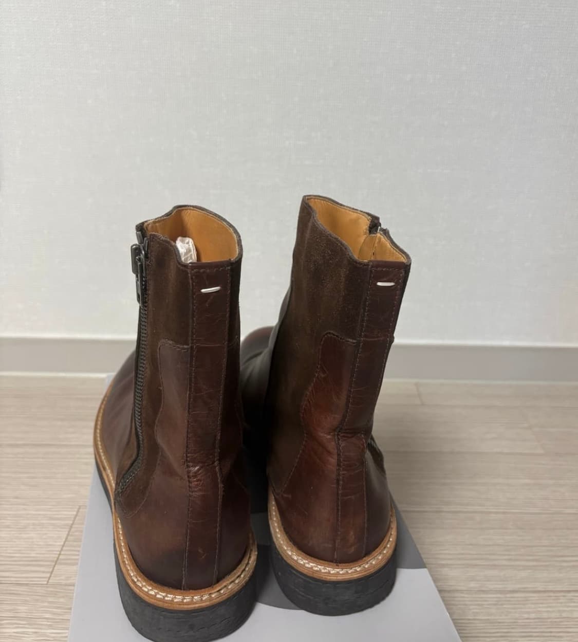 메종 마르지엘라 브라운 부츠 상품이미지2