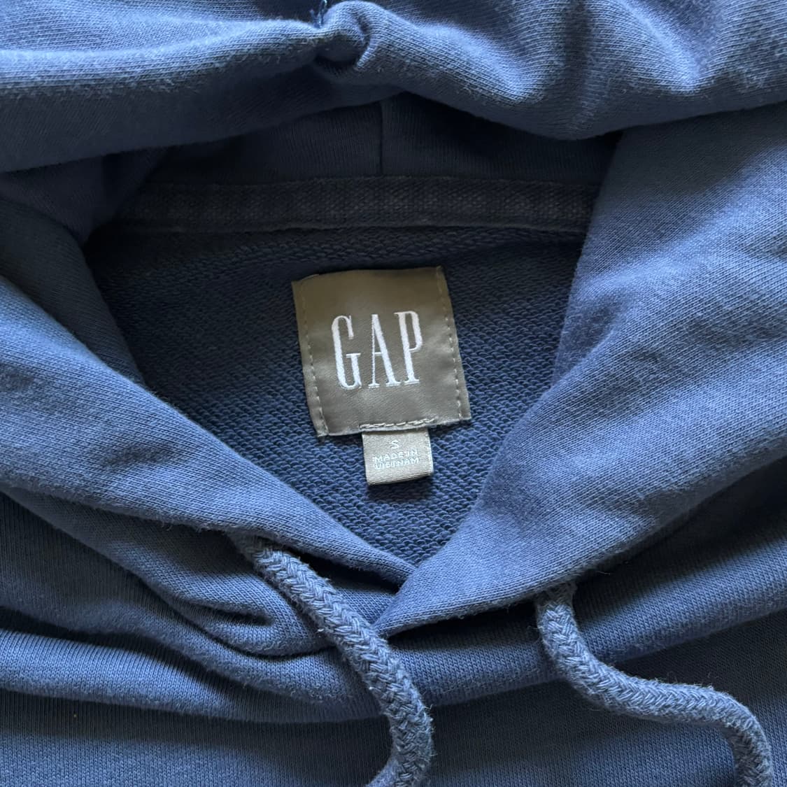 갭 GAP 블루 1969 플라워포인트 후드티 상품이미지4