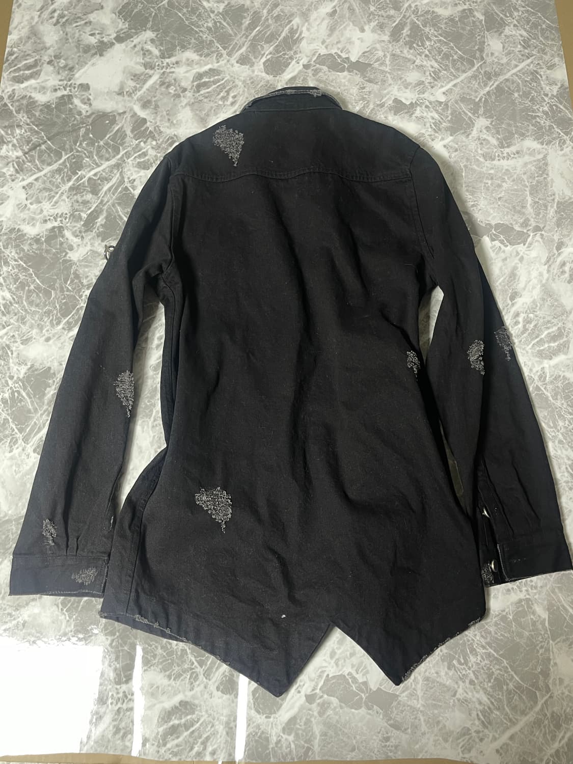 (sss)denim zipper long jacket 상품이미지6