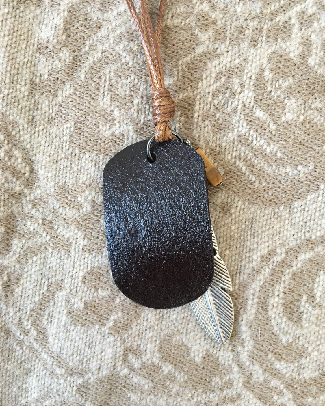 feather pendent necklace 상품이미지3