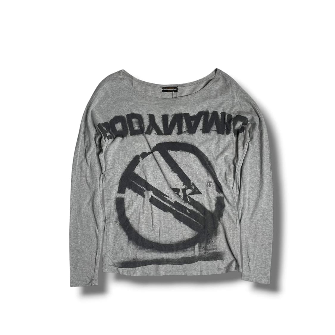 Diesel black gold 'bodynamic' 프린트 롱슬리브  상품이미지1