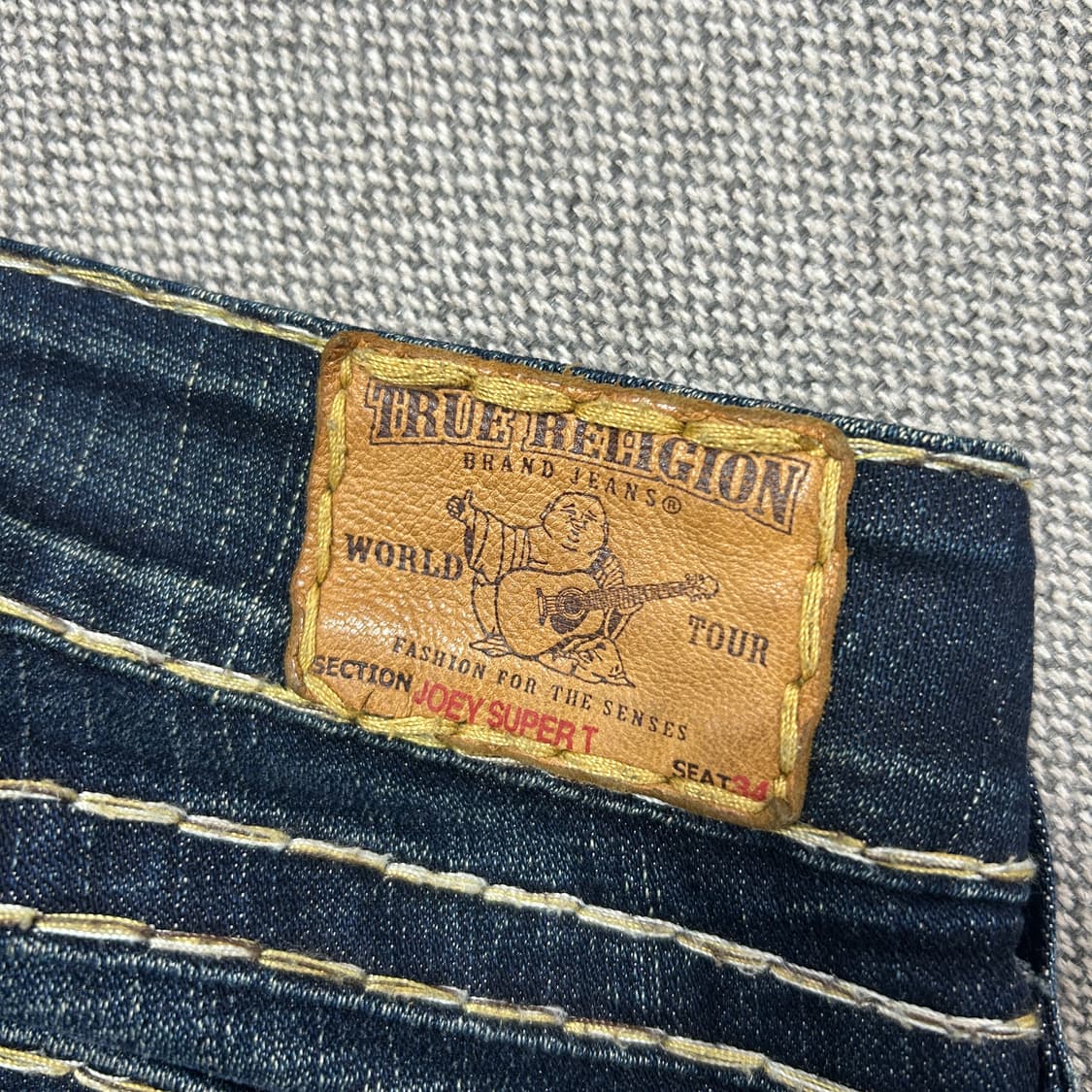 트루릴리전 조이 슈퍼티 스티치 데님팬츠(27) 상품이미지3