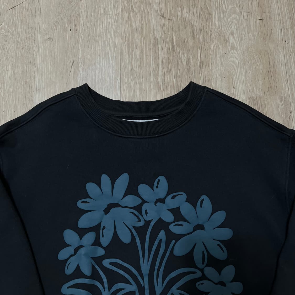 비바스튜디오 플라워 빅로고 코튼 맨투맨 L/100 상품이미지2