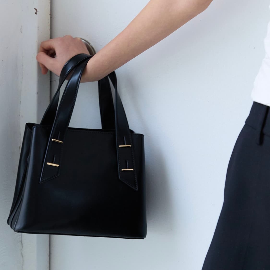 (새상품) 알도 제리나 사첼 백 토트백 겸 크로스백 블랙 상품이미지8