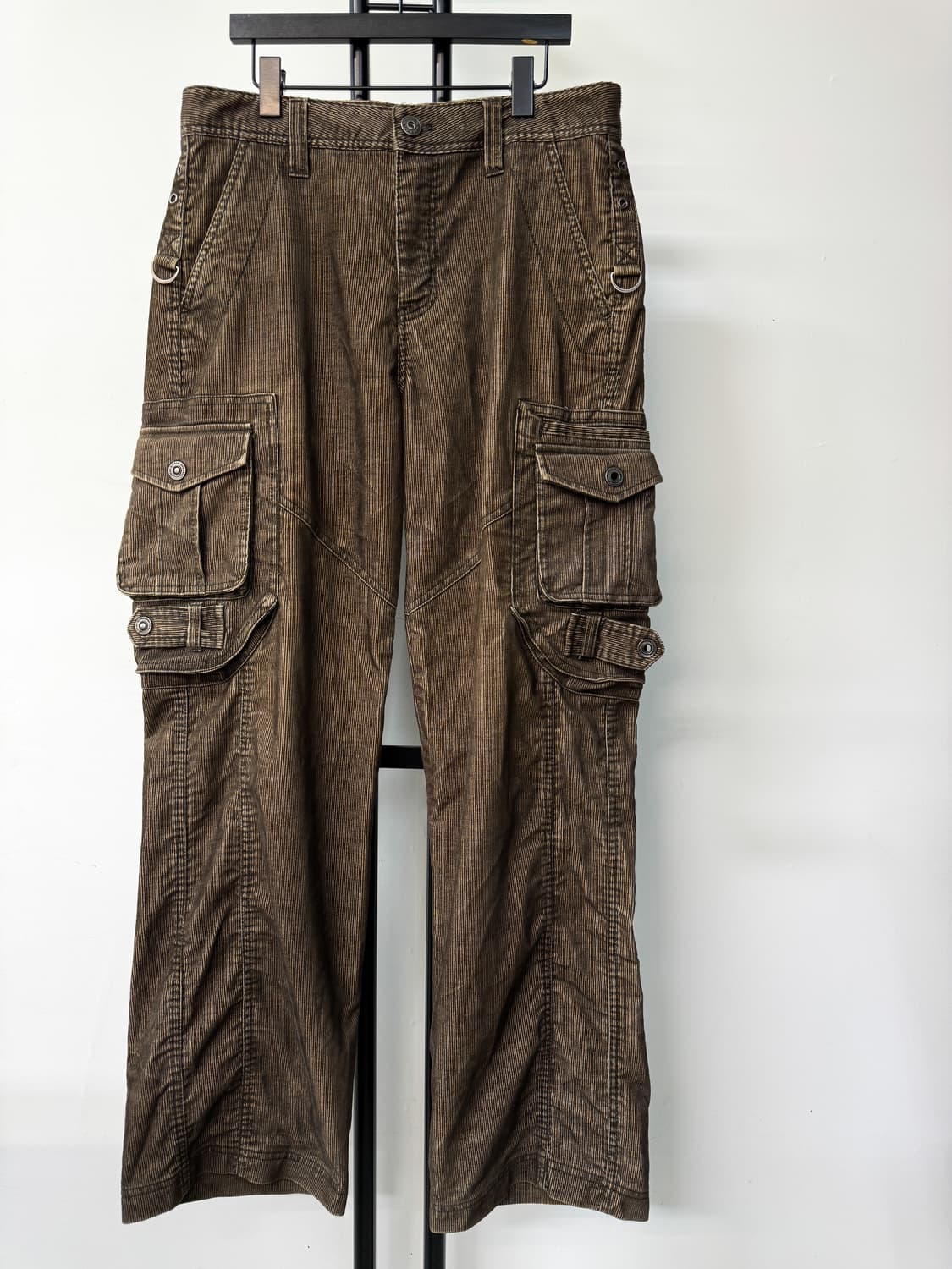 엠앤피 진스 y2k 코듀로이 카고 팬츠 상품이미지2