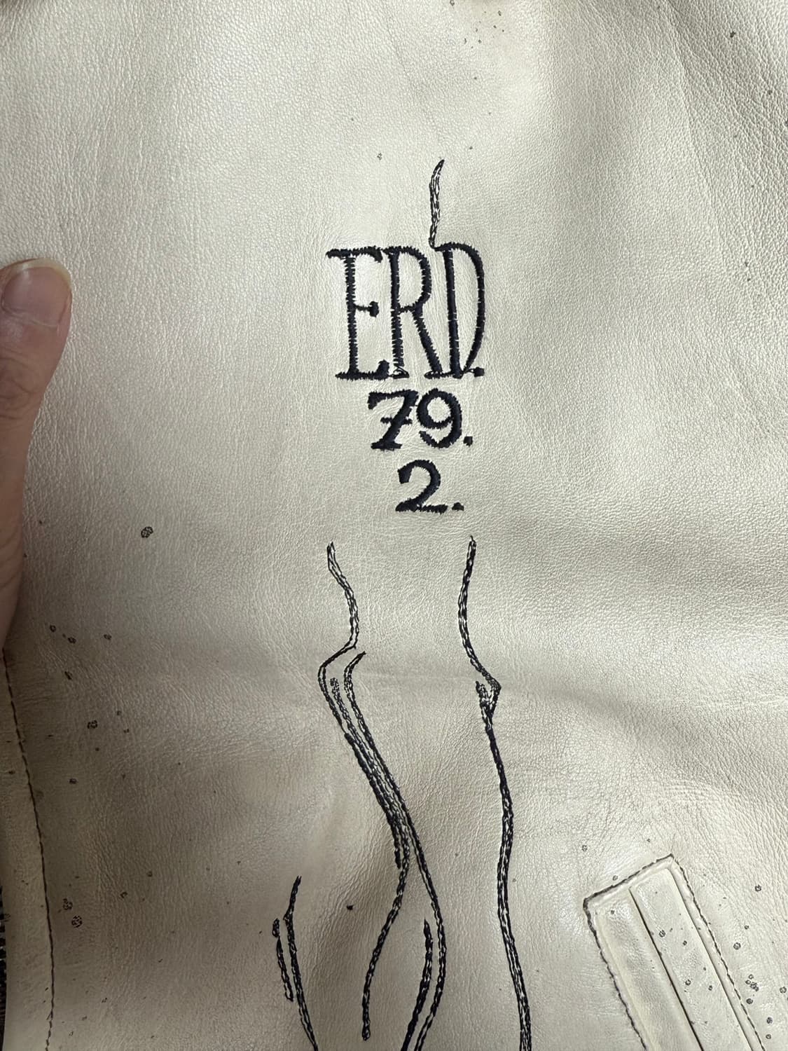 앙팡리쉬데프리메 아케인 자켓 화이트 상품이미지4