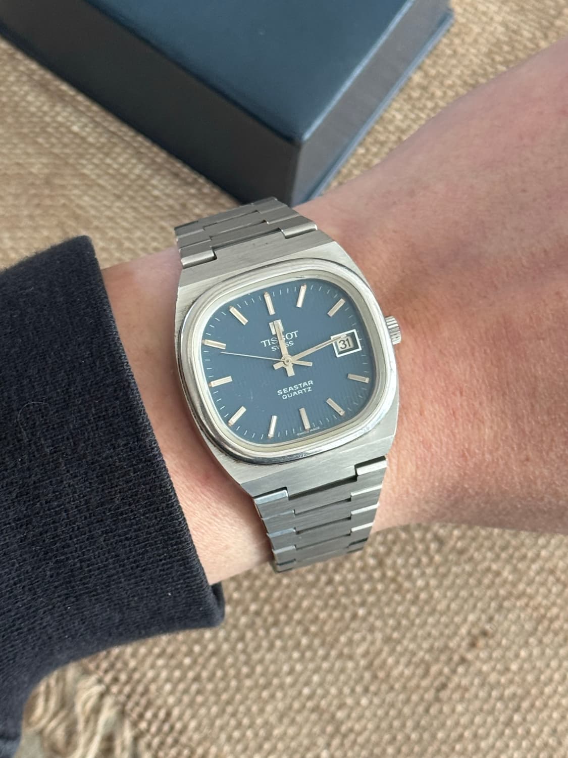 1970s 레어 빈티지 티쏘 TISSOT 씨스타 테레비 쿼츠 상품이미지10