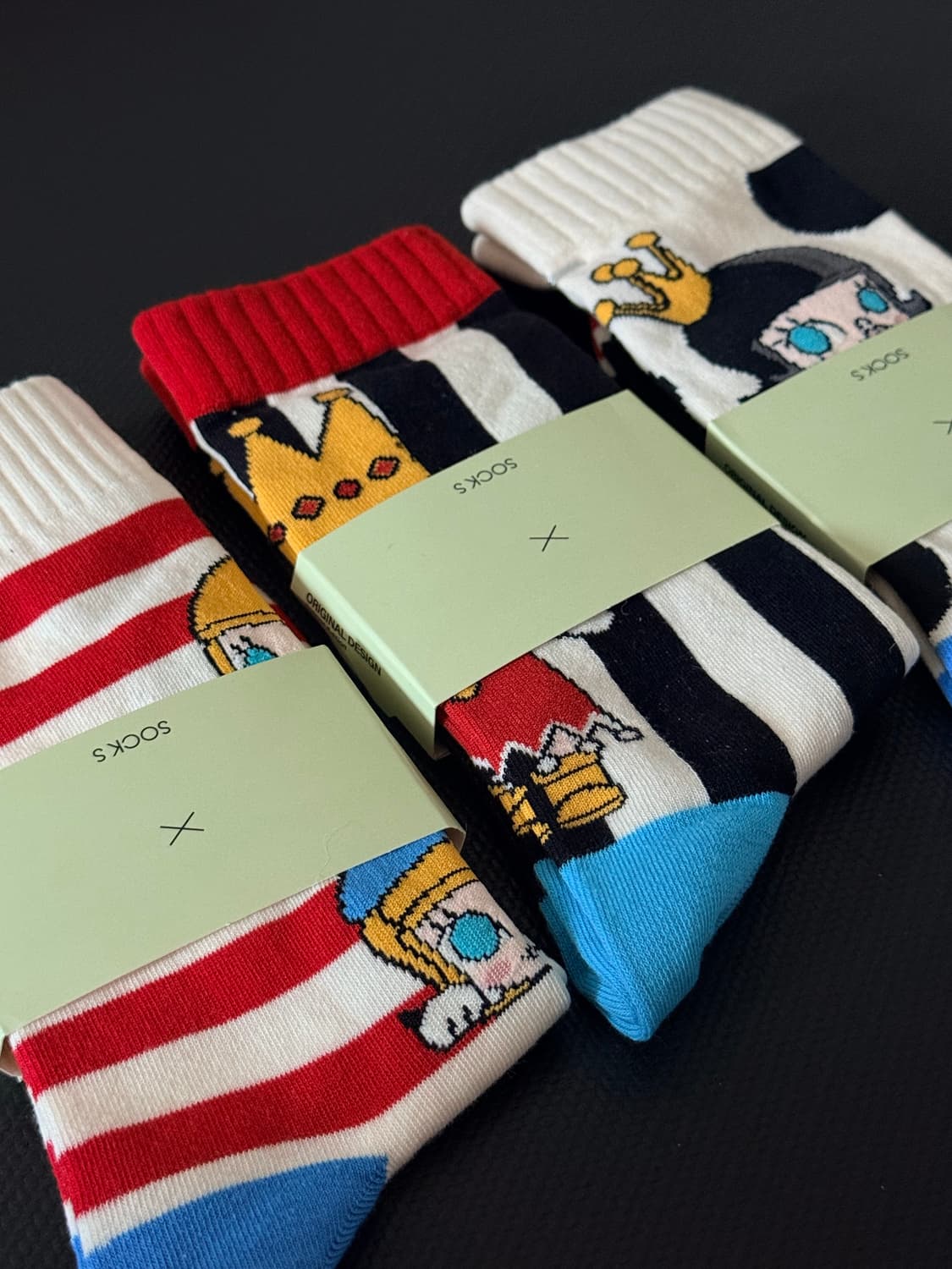 몰리 패션양말 3종세트 상품이미지3