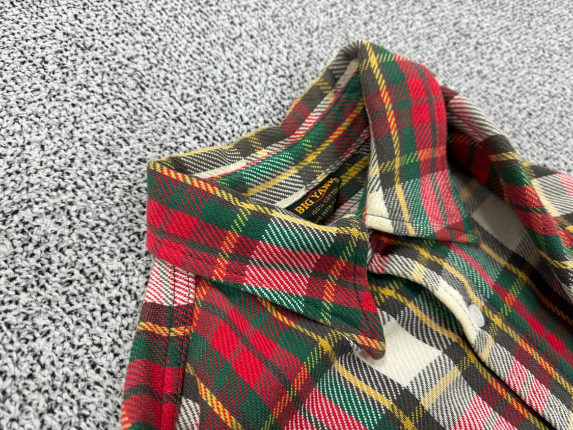 BIG YANK 70s 플란넬셔츠 상품이미지4