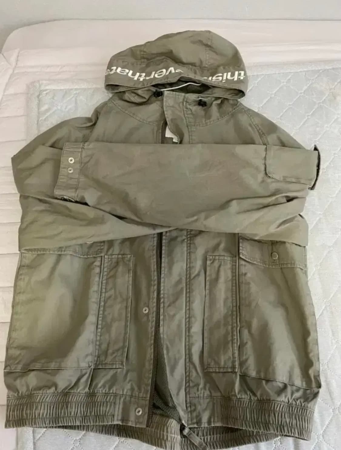 디스이즈네버댓 SP 필드 자켓 올리브 L (실측XL) 상품이미지2