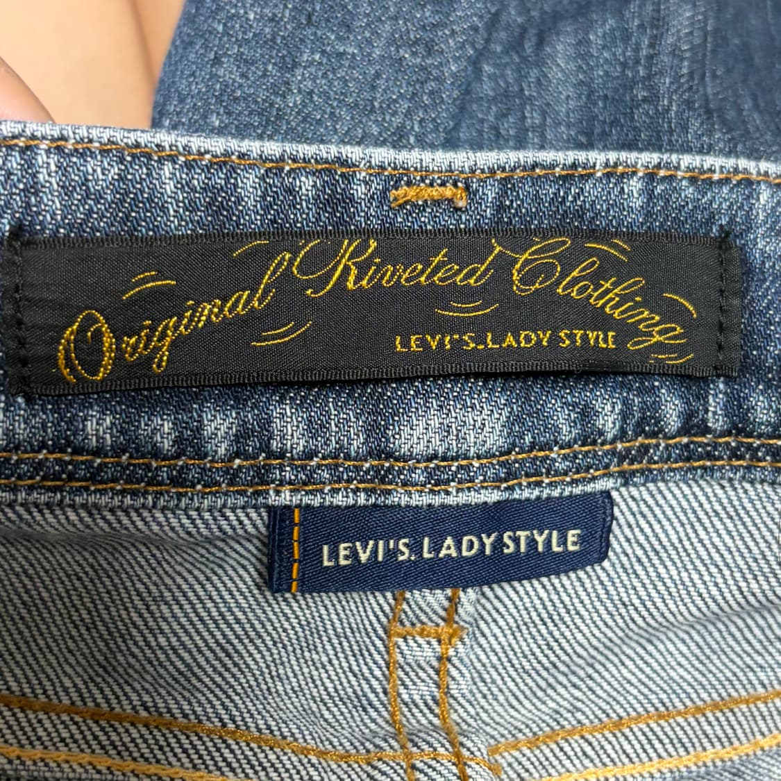 Levi's lady style semi bootcut denim 상품이미지6