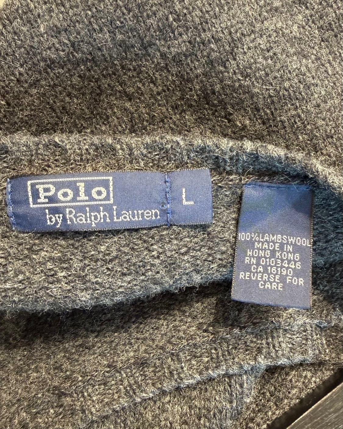 폴로 랄프로렌 차콜 블렌드 도그 인터샤 니트 상품이미지8
