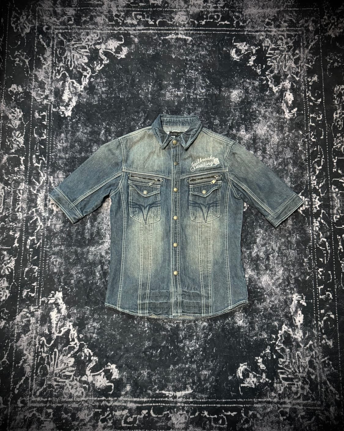 ”In the Attic“ Short Denim Jacket 상품이미지1