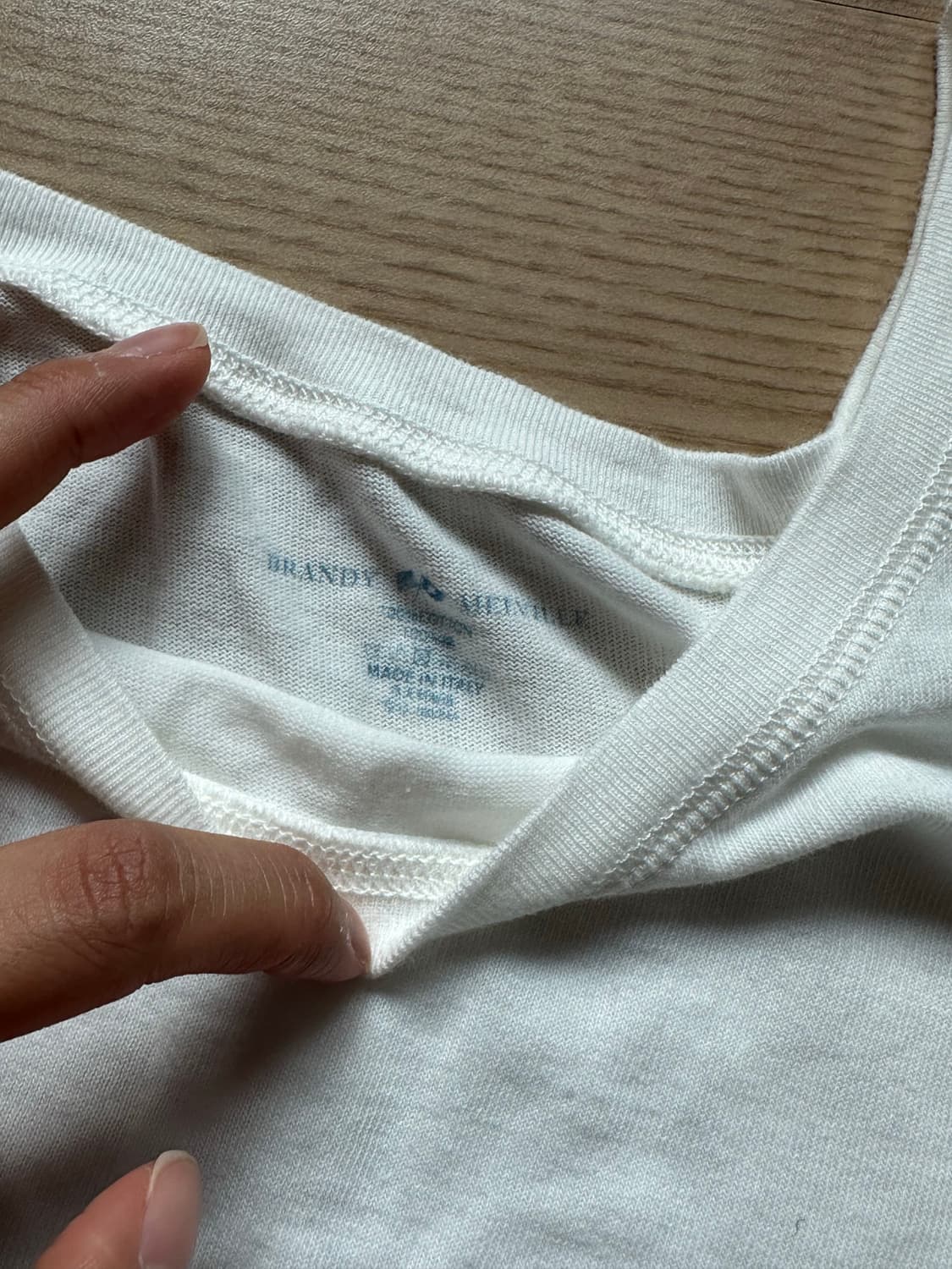 브랜디멜빌 3/4 슬리브 티셔츠 상품이미지4