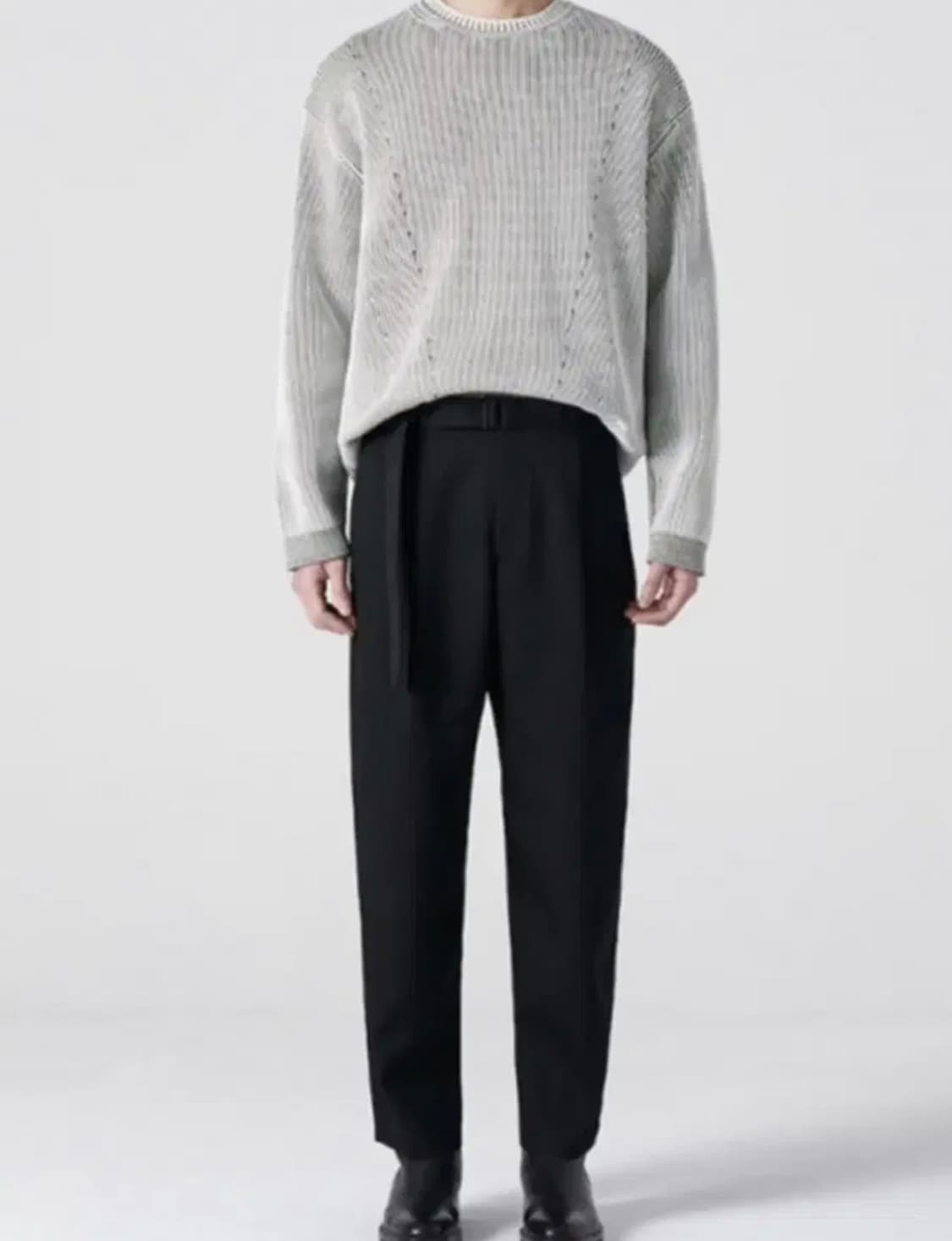 준지 니트 오버핏 l 사이즈  상품이미지2