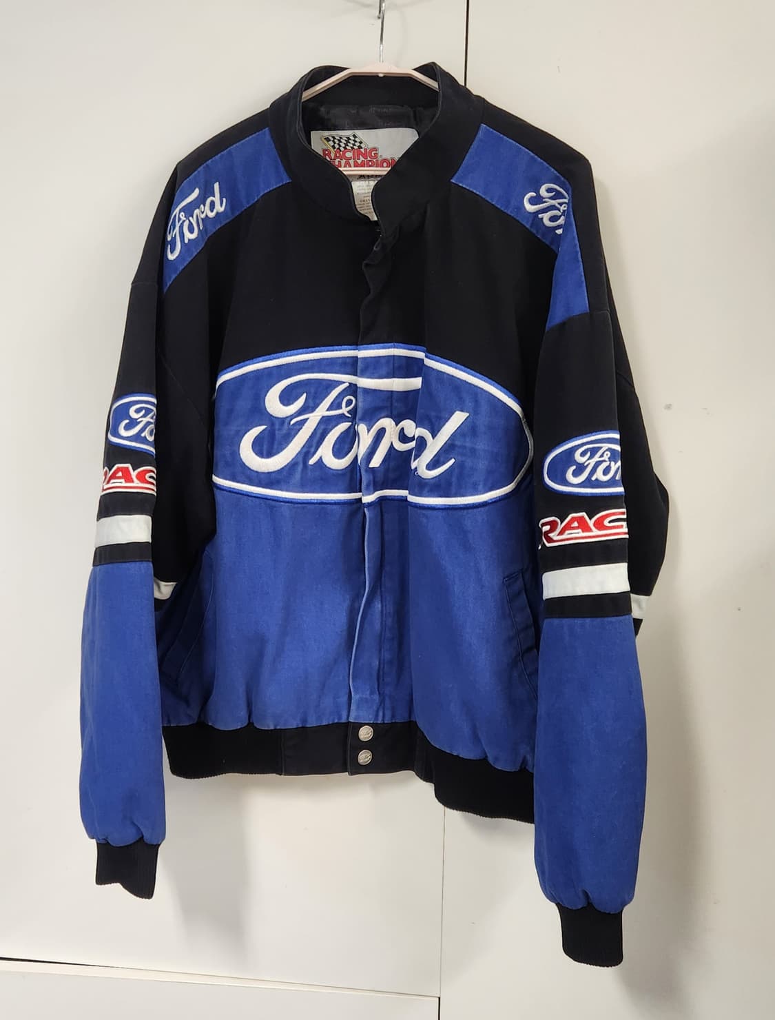 오리지널 나스카 포드 블루 레이싱 자켓 L 상품이미지1