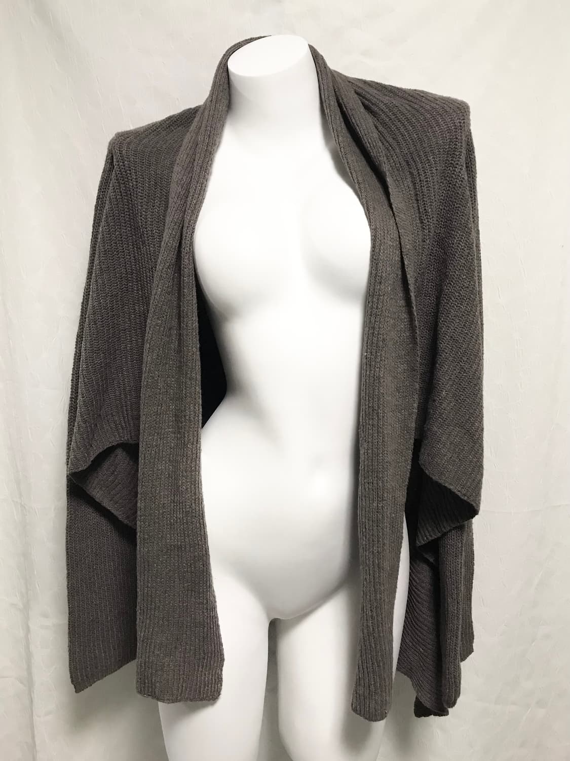 빈티지 아카이브 언발 니트 숄 가디건 상품이미지4