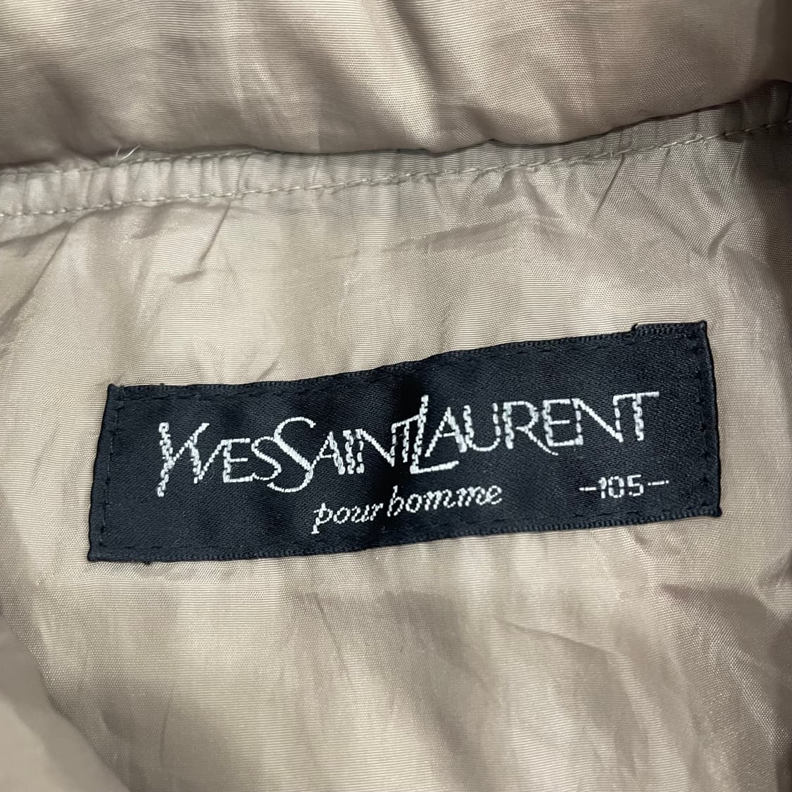 입생로랑 아카이브 구스다운 미니멀 패딩 상품이미지7