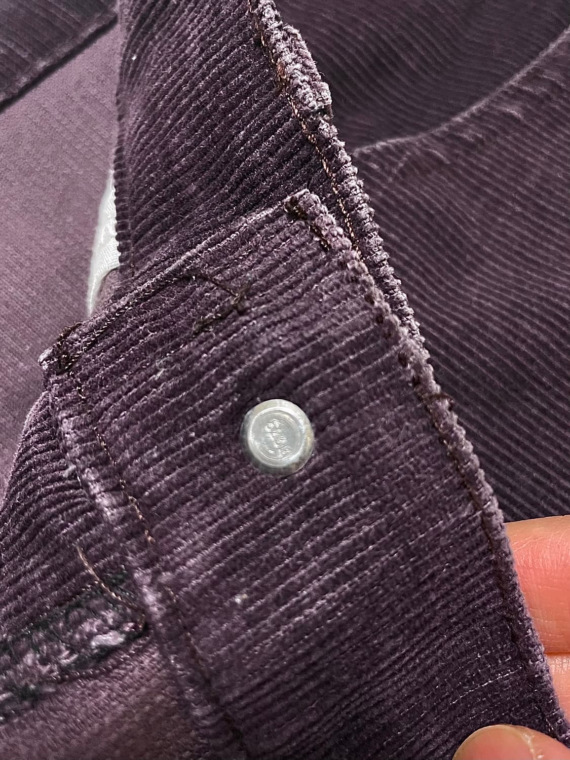 리바이스80s 517 코듀로이 다크브라운 부츠컷 벨바텀 646 상품이미지3