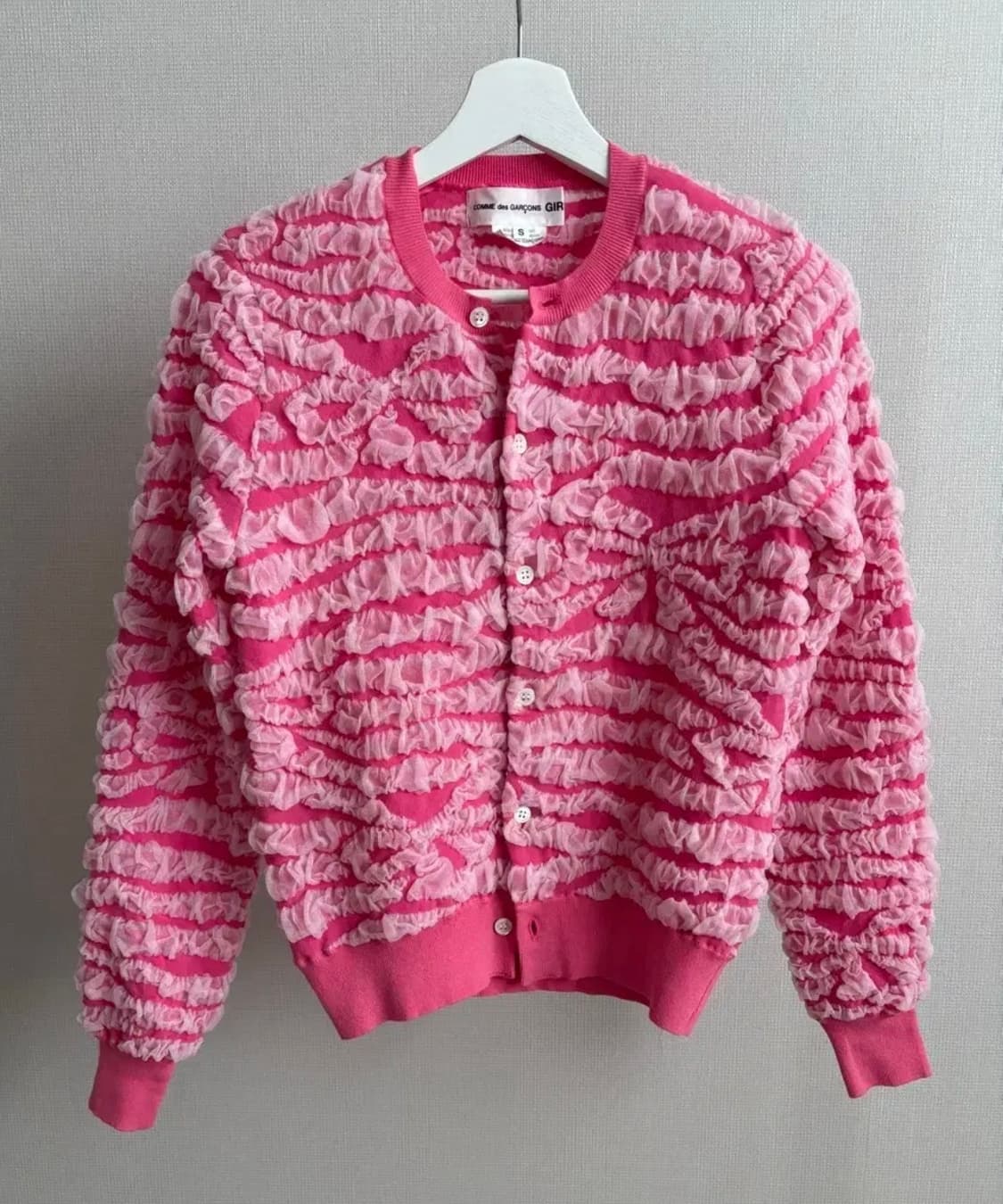 Pink Knit Cardigan 상품이미지2