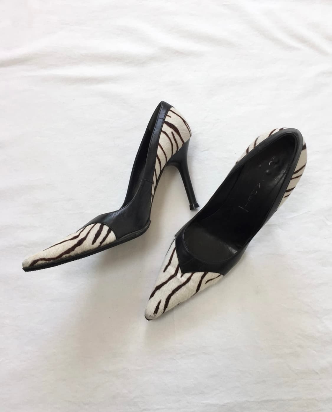 Italy Casadei Ponyhair Heels 송치힐 상품이미지4