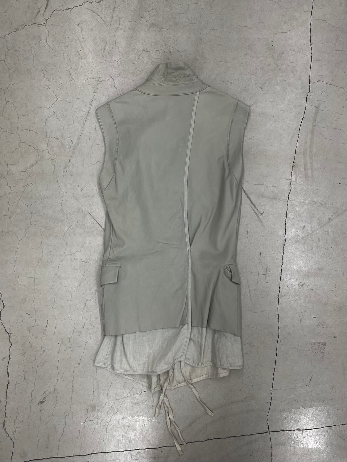 Isaac sellam deerskin vest 상품이미지2