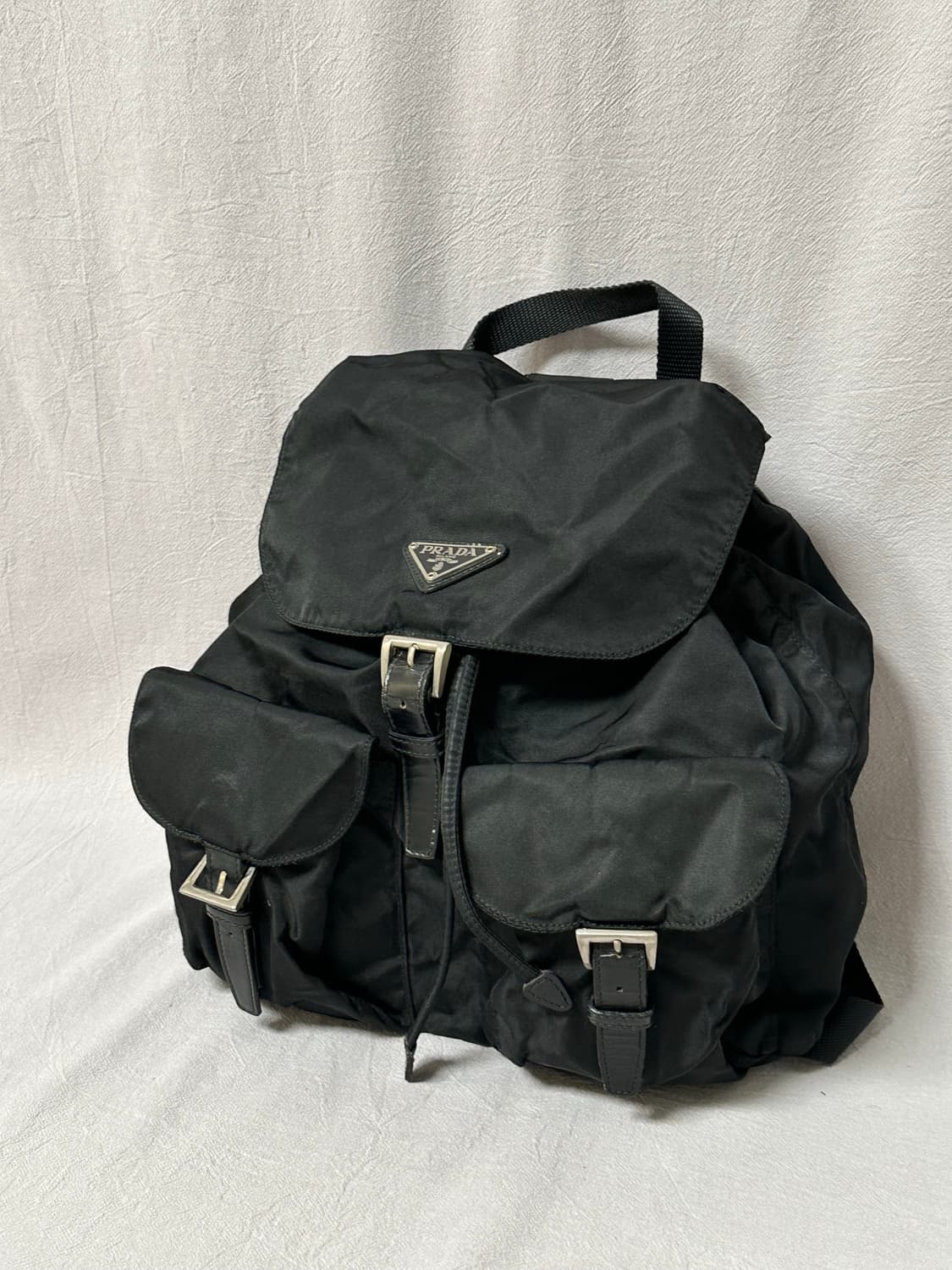 프라다 나일론 포코노 투포켓 백팩 쇼핑백/더스트백 풀셋 미디엄 상품이미지5