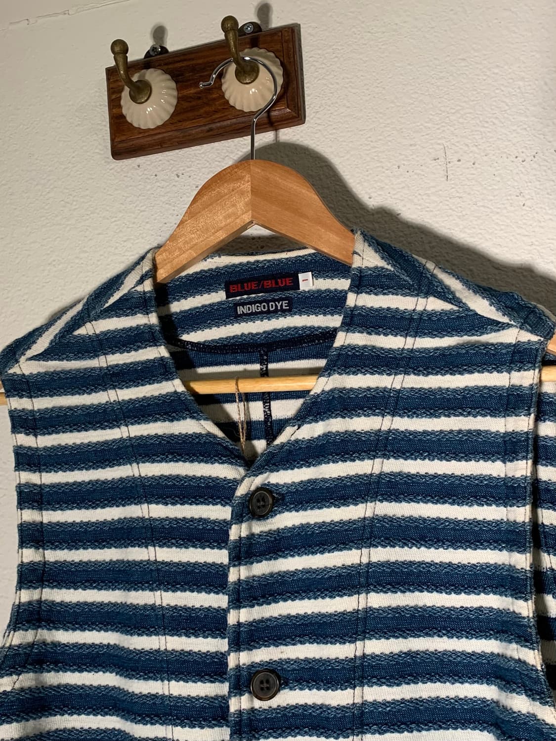 블루블루 스트라이프 베스트 상품이미지3