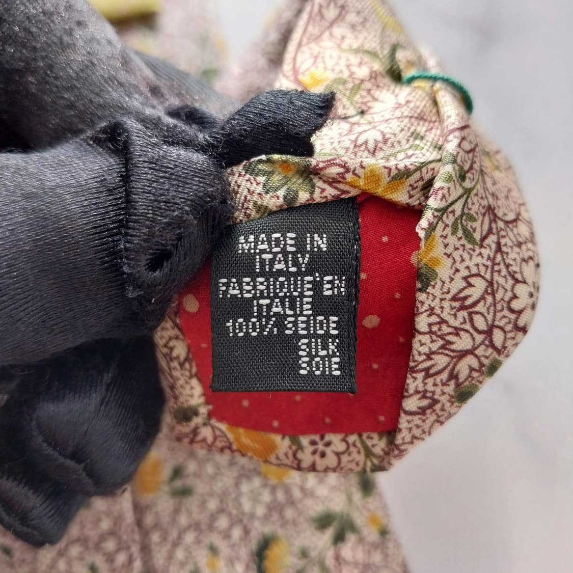 폴 스미스 실크 플라워 패턴 넥타이 9.5cm A+등급 K1296
 상품이미지10