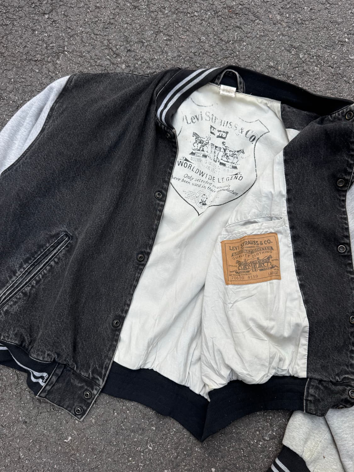 리바이스 데님 바시티자켓 상품이미지2