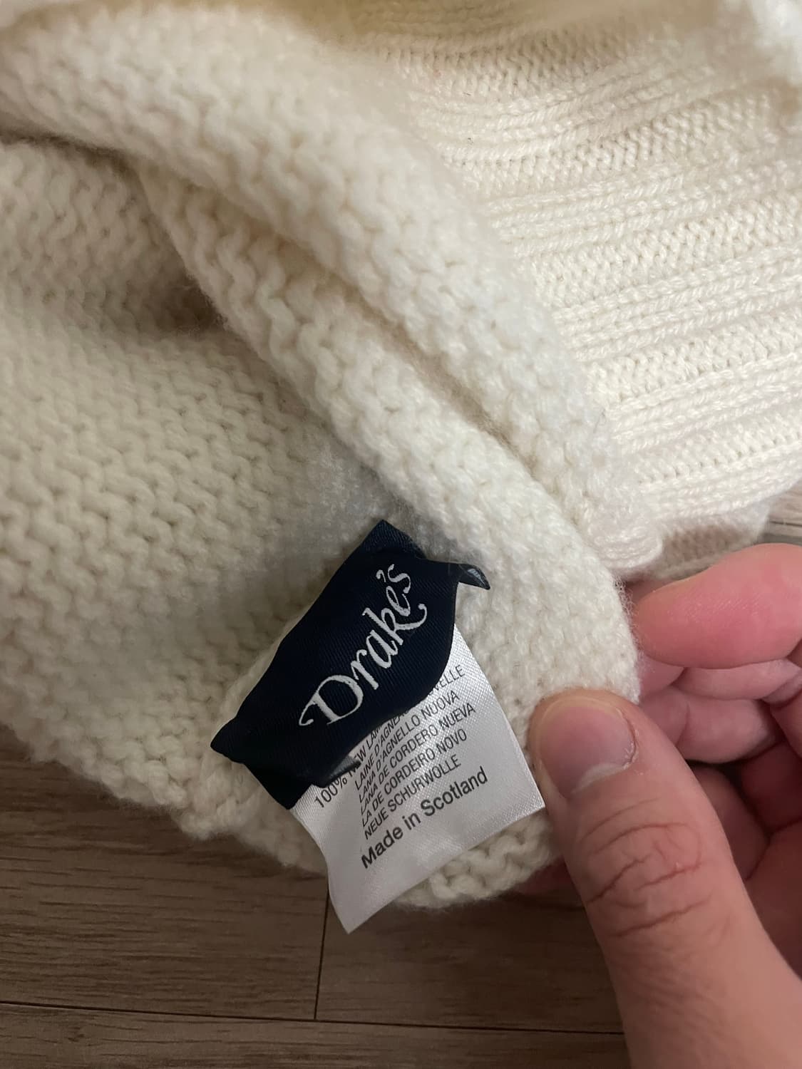 드레익스 터틀넥 스웨터(38) 아이보리 상품이미지3