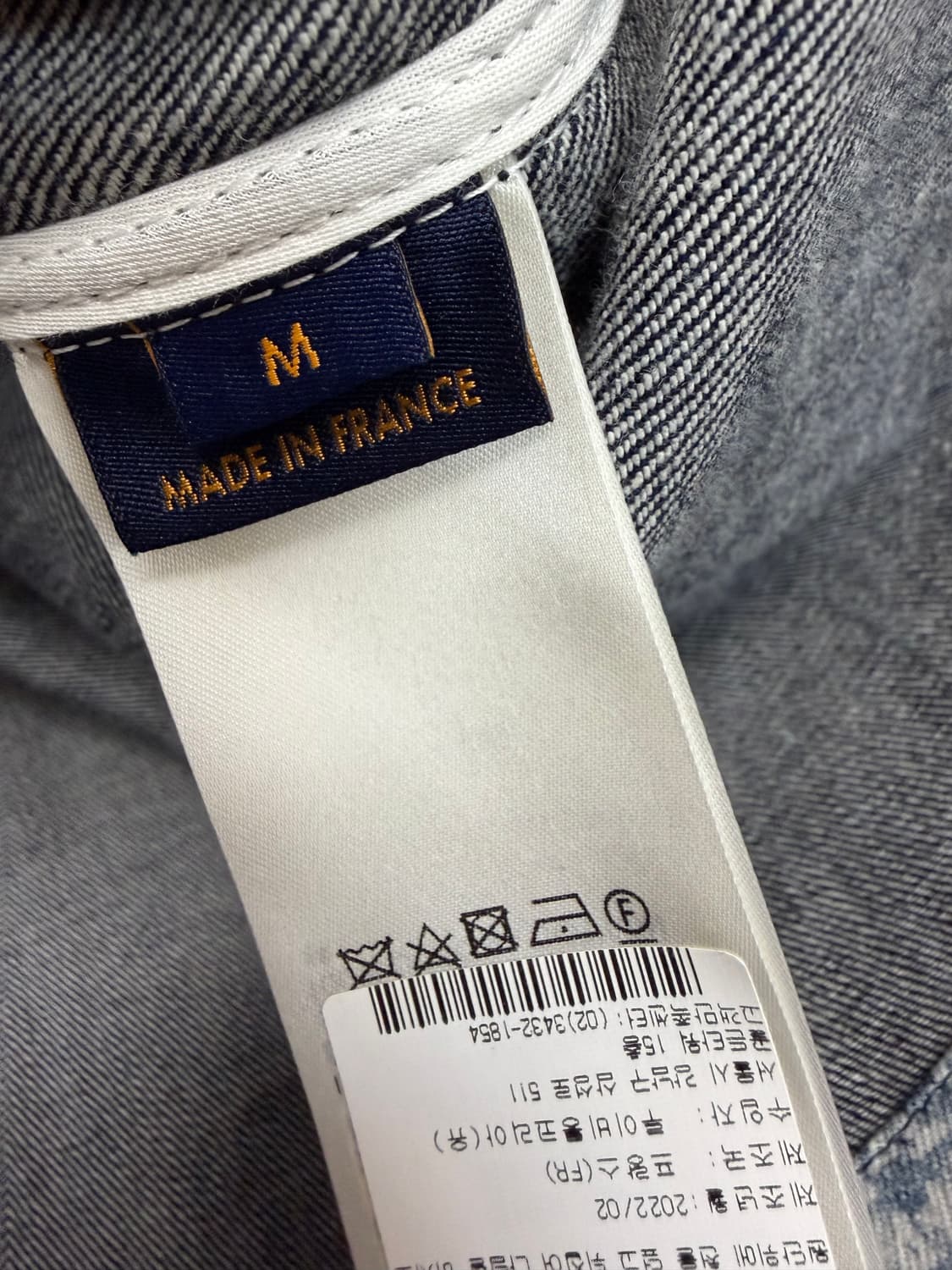 루이비통 모노그램 반다나 데님 셔츠 (100)  상품이미지7