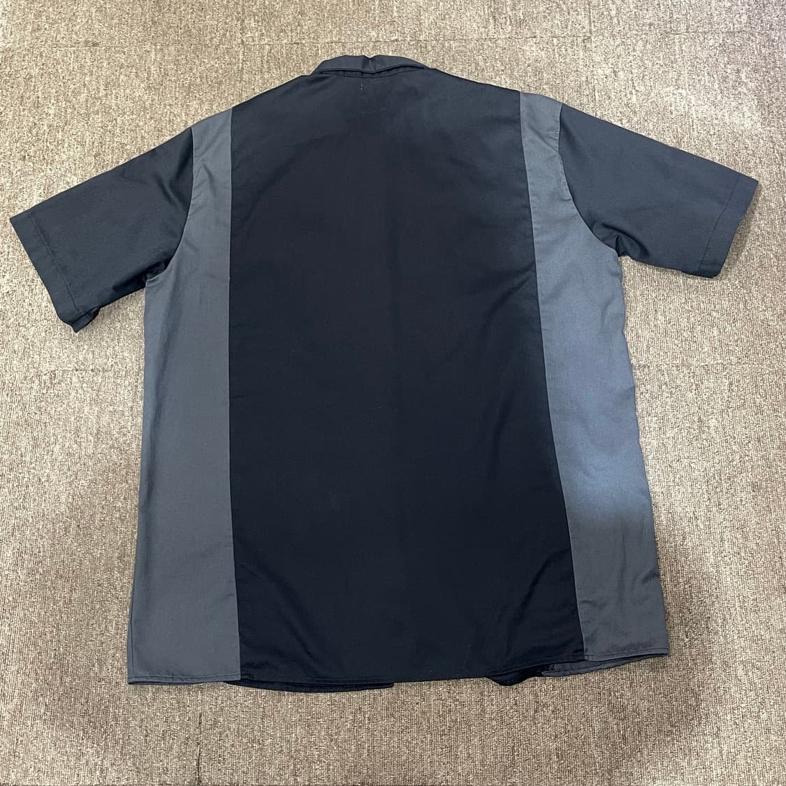 (XL) Dickies 디키즈 반팔 워크 셔츠 블랙 상품이미지7