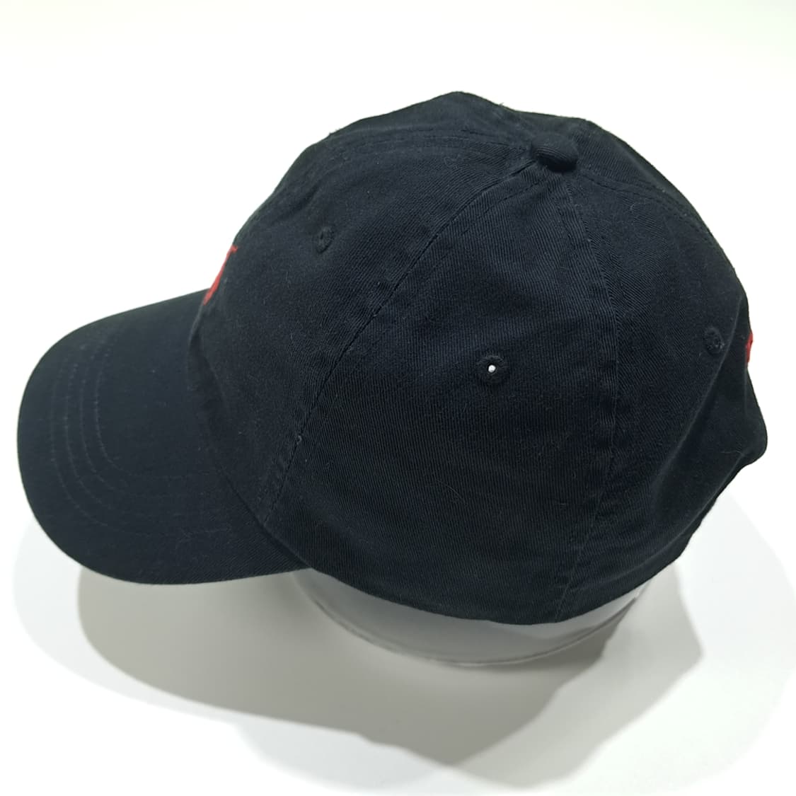 CL838 폴로 레드포니 블랙 볼캡 모자 상품이미지4