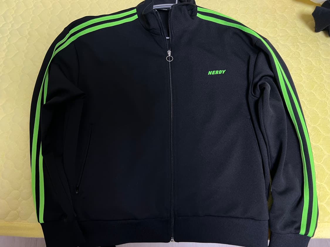 널디 트랙자켓 블랙 상품이미지1