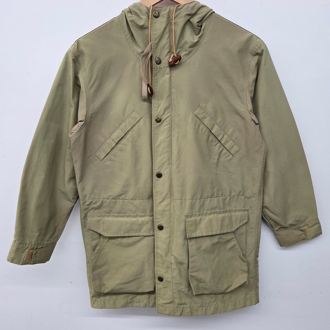 폴로 랄프로렌 올리브 카키색 후드 야상 점퍼 남m 상품이미지2