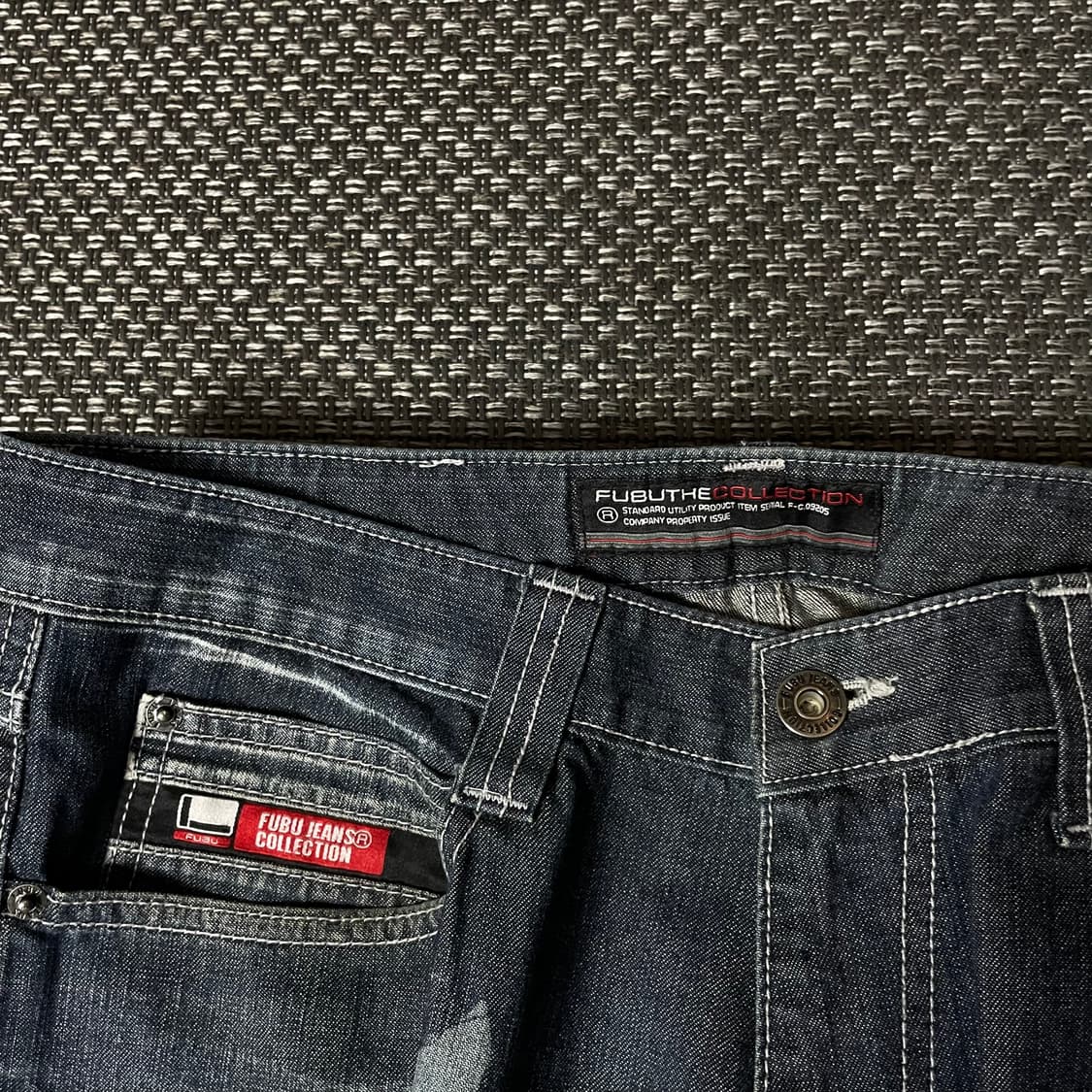 (32) 후부 올드스쿨 쿨프린팅 데님 팬츠 상품이미지3