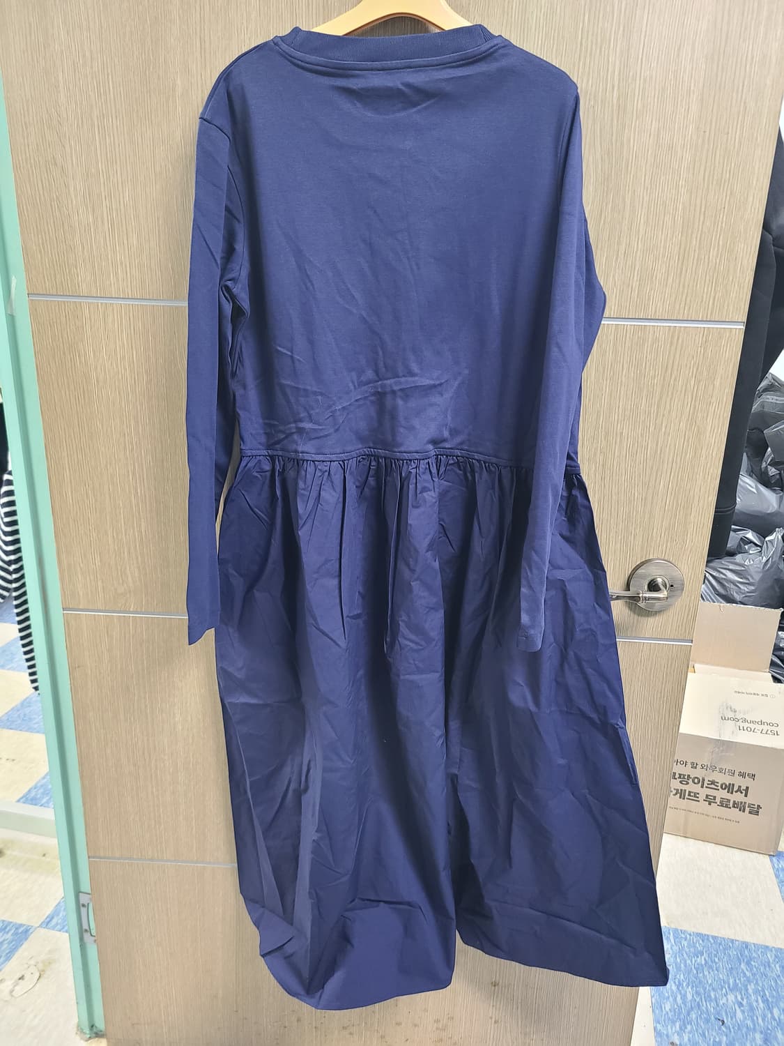 COS 네이비 롱 원피스 새상품 상품이미지6