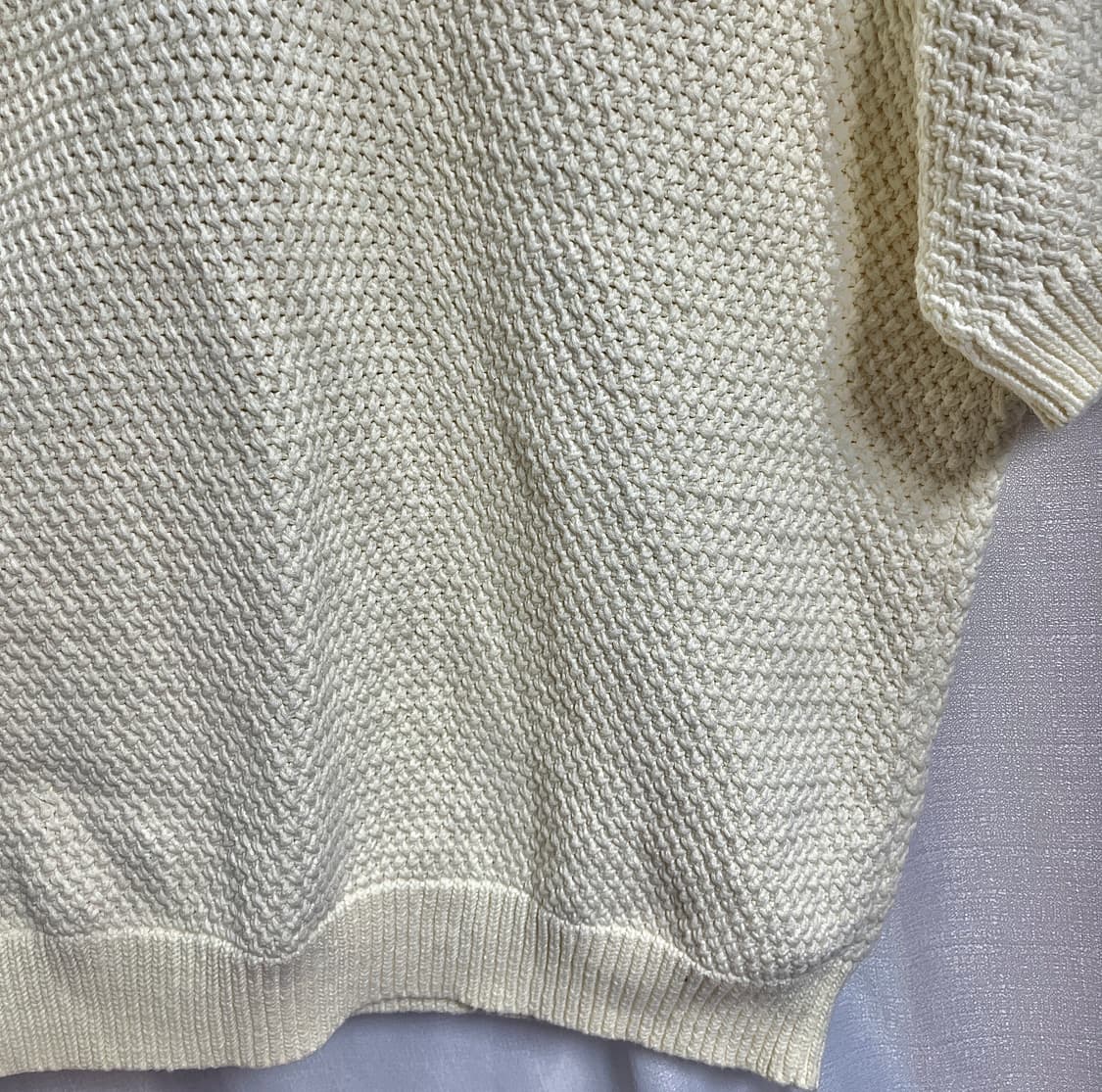 노이어 noirer 오버핏 헤비 폴로 하트 니트 50 상품이미지3