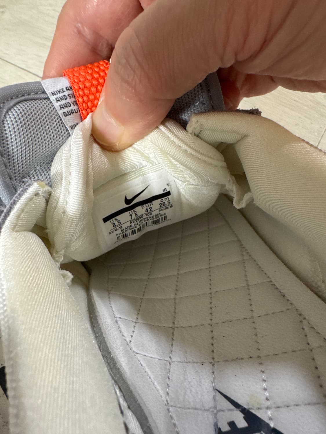 나이키 켄드릭라마 코르테즈 265 판매합니다 상품이미지8